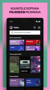 Spotify: musiikki ja podcastit screenshot