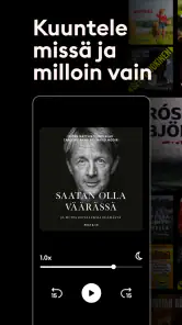 Storytel – äänikirjat & kirjat screenshot