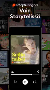 Storytel – äänikirjat & kirjat screenshot