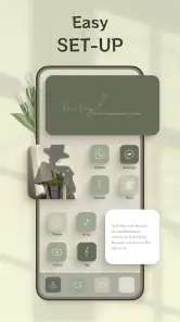 Teemat ja kuvakkeen vaihtaja screenshot