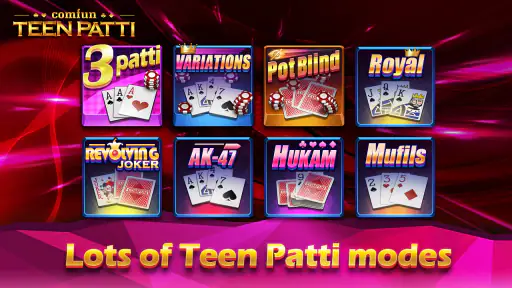 Teen Patti Comfun Card Online screenshot