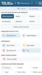 Telsu.fi TV-opas screenshot