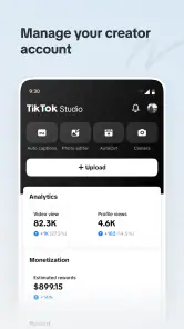 TikTok Studio screenshot