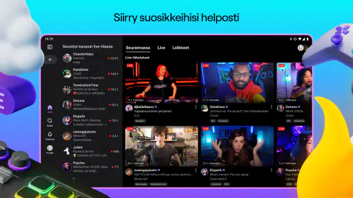 Twitch: live-suoratoisto screenshot