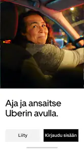 Uber Driver - kuljettajille screenshot