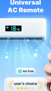 Universaali AC-kaukosäädin screenshot