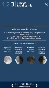 Ursan tähtikartta screenshot