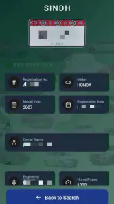 Vehicle Verification Online screenshot