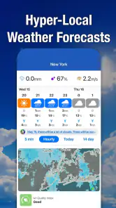 Weathernews Weather Forecast screenshot