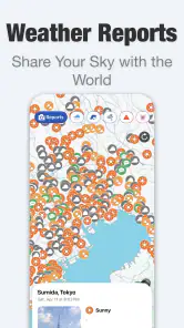 Weathernews Weather Forecast screenshot