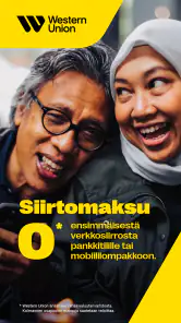 Western Union Lähetä Käteistä screenshot