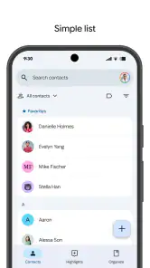 Yhteystiedot screenshot