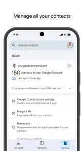 Yhteystiedot screenshot