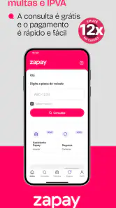Zapay: Pagar IPVA 2026, multas screenshot
