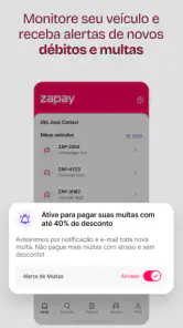 Zapay: Pagar IPVA 2026, multas screenshot