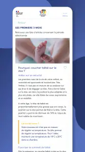1000 premiers jours screenshot