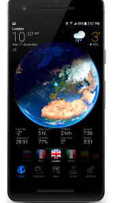 3D EARTH - prévisions météo screenshot