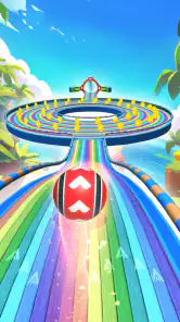 3D Super Rolling Ball Race screenshot