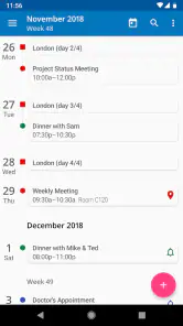 aCalendar+ Calendar & Tasks screenshot