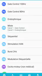 actiTENS screenshot