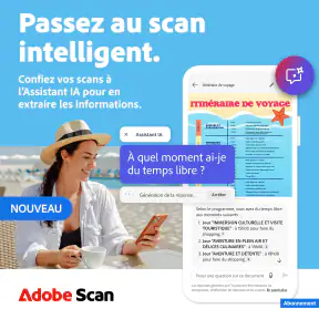 Adobe Scan : scanner PDF, OCR screenshot