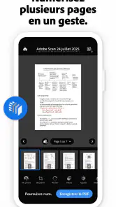 Adobe Scan : scanner PDF, OCR screenshot