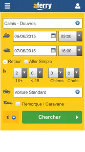 aFerry - Tous les ferries screenshot
