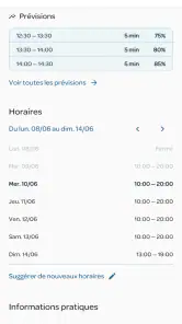 Affluences screenshot