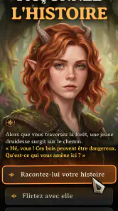 AI Dungeon Master & JDR Fablia screenshot
