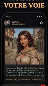 AI Dungeon Master & JDR Fablia screenshot