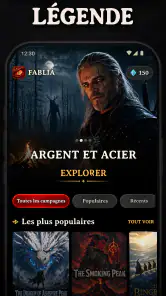 AI Dungeon Master & JDR Fablia screenshot