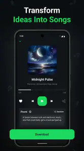 AI Music & Song Generator screenshot