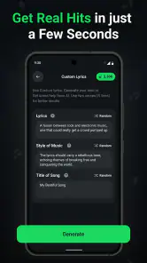 AI Music & Song Generator screenshot