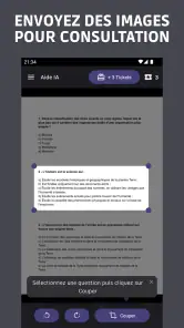 Aide IA : Application d'étude screenshot