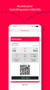 Air Arabia (official app) screenshot