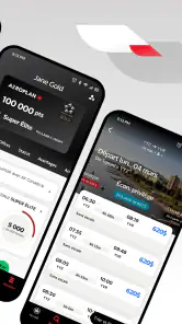 Air Canada + Aéroplan screenshot