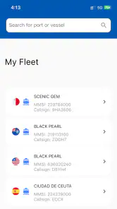 AIS Maritime - Radar bateau screenshot