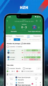 AiScore - résultats en direct screenshot