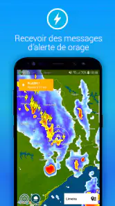 Alerte Orage Meteoplaza screenshot