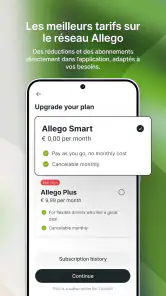 Allego - Bornes de recharge screenshot