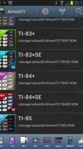AlmostTI - TI Calc Emulator screenshot