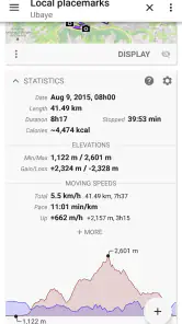 AlpineQuest Rando GPS screenshot