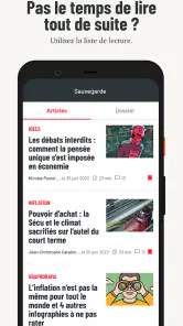 Alternatives Economiques screenshot