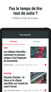 Alternatives Economiques screenshot