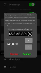 Analyseur de spectre screenshot