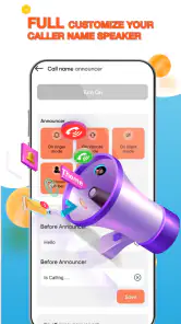 Annonce du nom de l'appelant screenshot