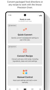 Anova Oven screenshot