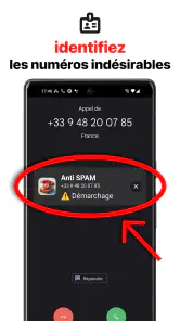 Anti SPAM bloqueur démarchage screenshot
