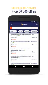 Apec : offres d’emploi cadre screenshot