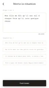 App du Détective : comprendre screenshot